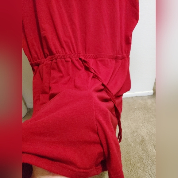 Shein Red Short Romper/Jumpsuit - Picture 3 of 9